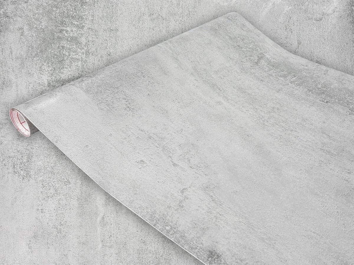 Okleina Meblowa Samoprzylepna Beton Szary Na Szafkę Regał Blat 45x50
