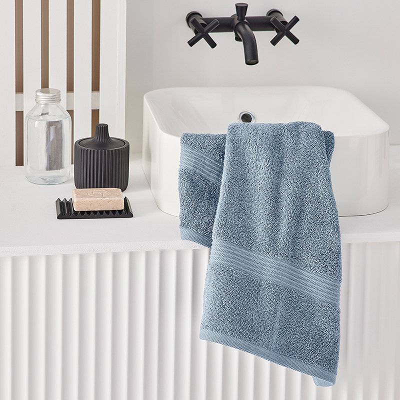 Ręcznik 450 Gramów 100% Bawełny Frotte. 50X90Cm Denim