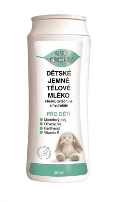 Bione Cosmetics Delikatnie kremowe mleczko do ciała dla dzieci 200 ml