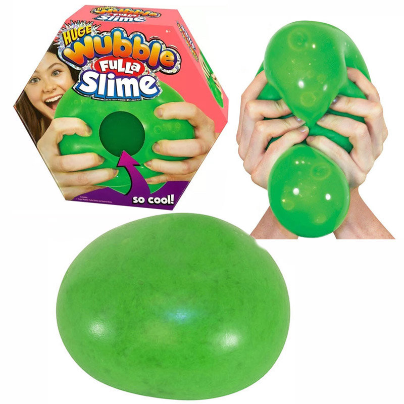 Wubble Fulla Slime piłka duża z zielonym śluzem