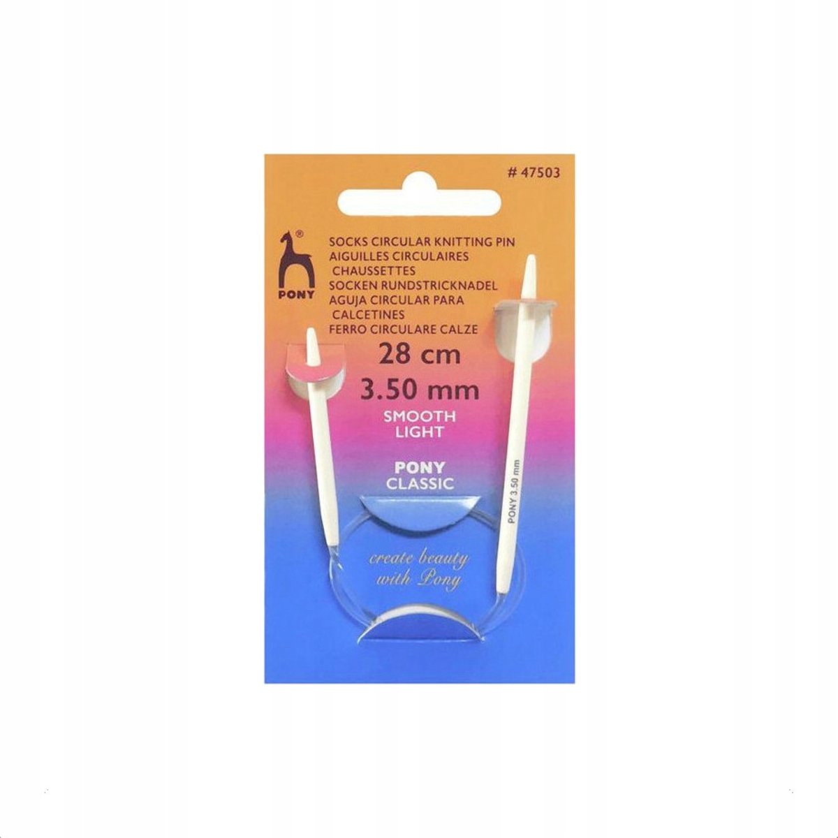 DRUTY DO SKARPET NA ŻYŁCE PONY 28cm 3,5 mm 47503