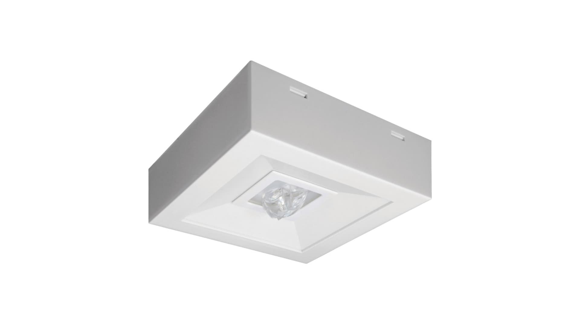 AWEX Oprawa awaryjna LOVATO N ECO LED 1W 135lm 1h jednozadaniowa biała LVNO/1W/E/1/SE/X/WH