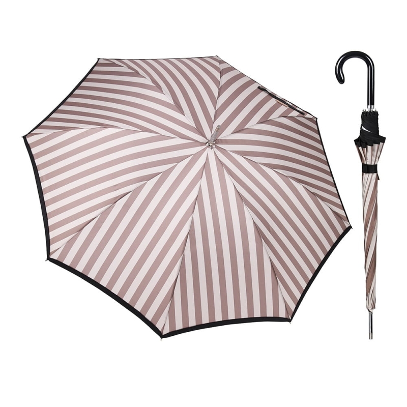 Parasol damski Blue Drop Atelier automatyczny długi wiatroodporny