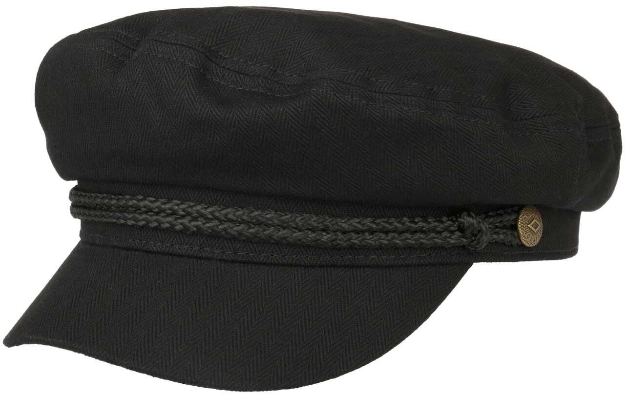 Czapka Żeglarska New Fiddler by Brixton, czarny, S (55-56 cm)