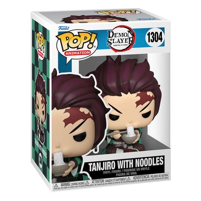 Figurka FUNKO POP Animation: Demon Slayer - 1304 Tanjiro w/Noodles