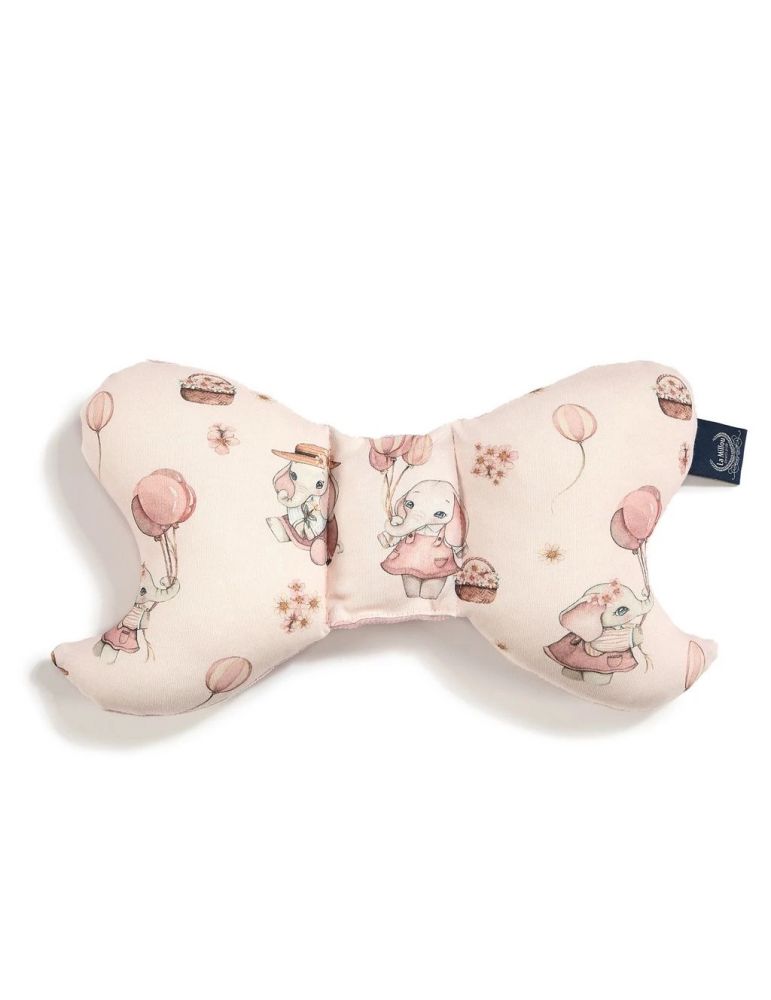 La Millou Poduszka antywstrząsowa Angel's Wings Organic jersey collection ( Rossie by Maja Hyży - Velvet Smoke Rose )