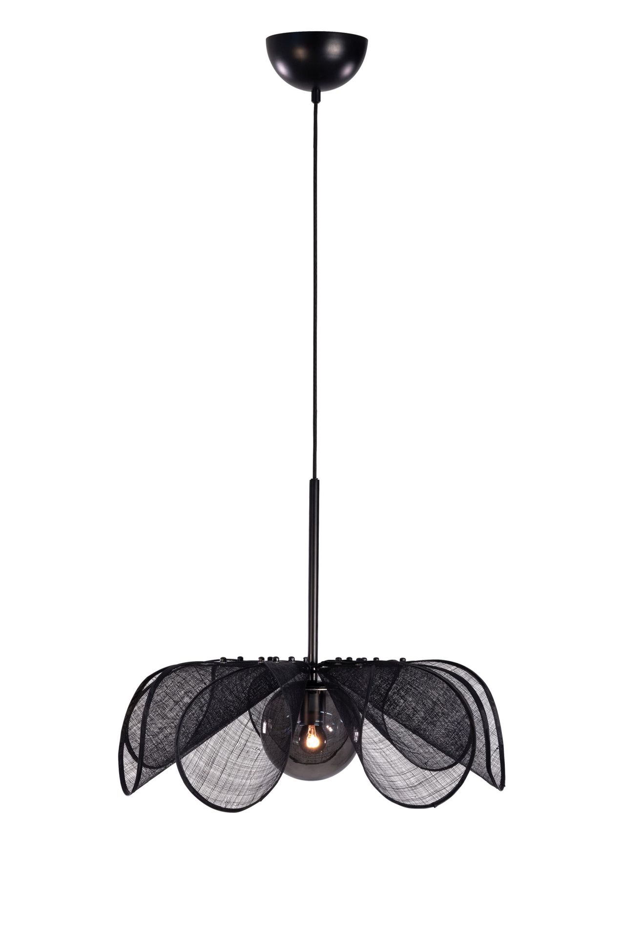 Dekoracyjna lampa wisząca - kwiat do salonu 108660 z serii STYRKA