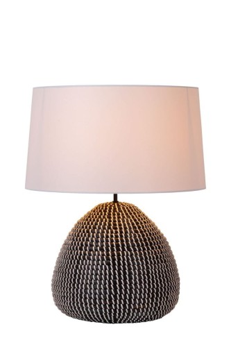 Maduka lampa stołowa 1xE27 biała/czarna 10550/81/30