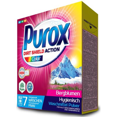 Proszek do prania PUROX Color 0.49 kg