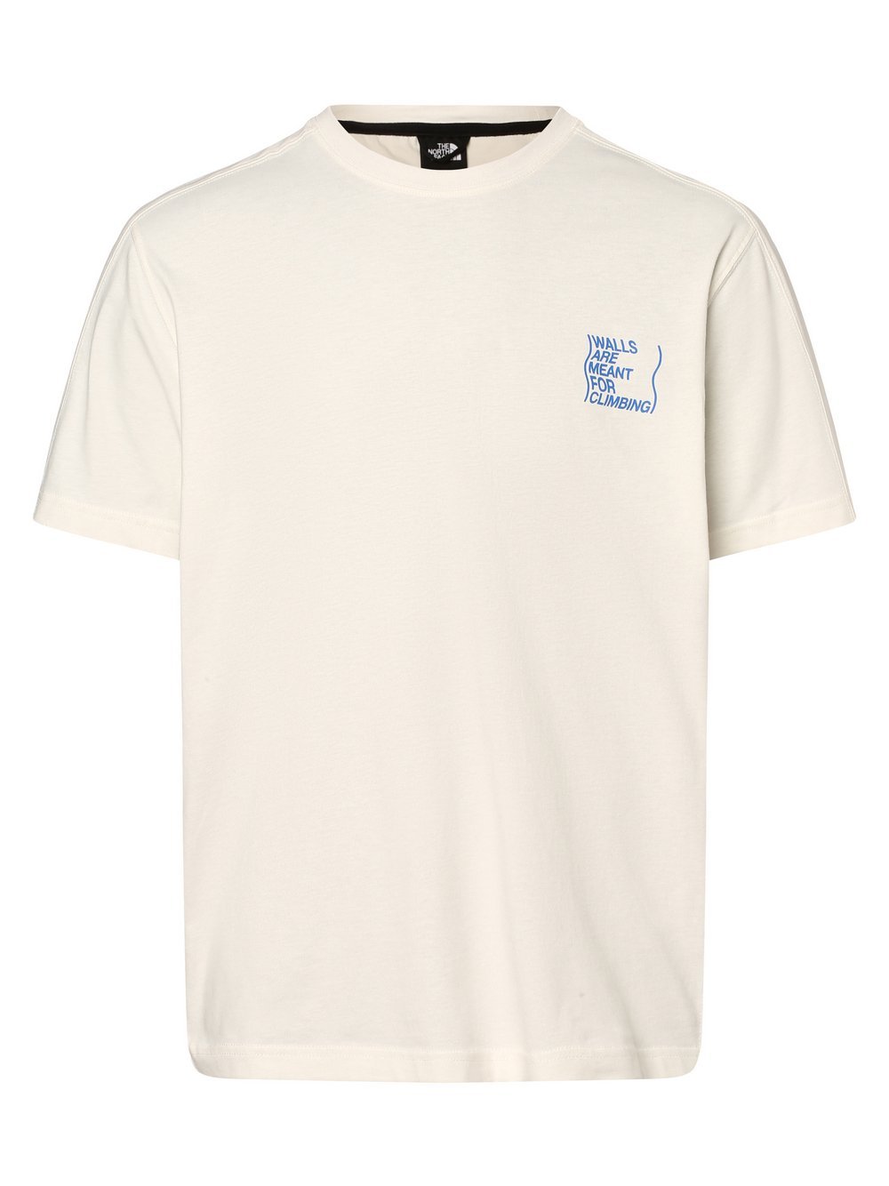The North Face - T-shirt męski, biały|beżowy