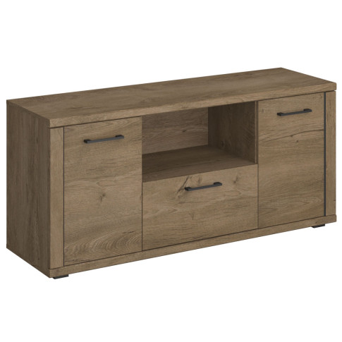 Klasyczna szafka rtv z szufladą dąb lefkas M3-G91