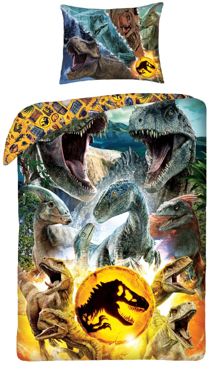 Zdjęcia - Pościel dziecięca T-Rex Pościel Jurassic World - Gatunki 