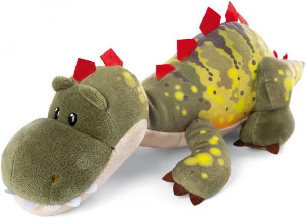 NICI Miękka zabawka dino Fossily 35 cm leżący