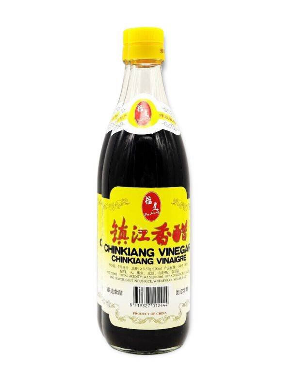 CIEMNY OCET RYŻOWY CHINKIANG MARYNATY AZJATYCKIE FU XING 550ML