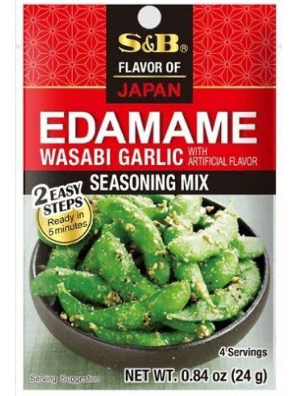 S&b Wasabi Czosnek Przyprawa Posypka Do Edamame 24g