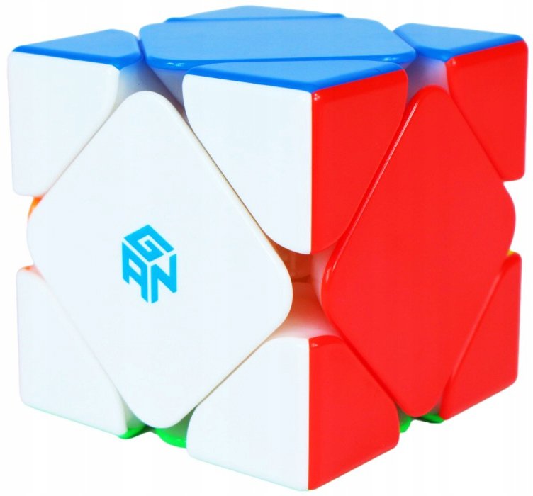 ORYGINALNA KOSTKA RUBIKA Gan Skewb M Enhanced + PODSTAWKA