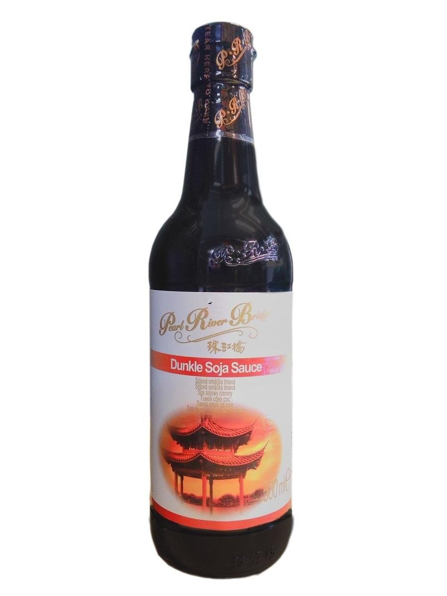Sos Sojowy Ciemny Dunkle Azjtycki do Sushi Pearl River 500ML