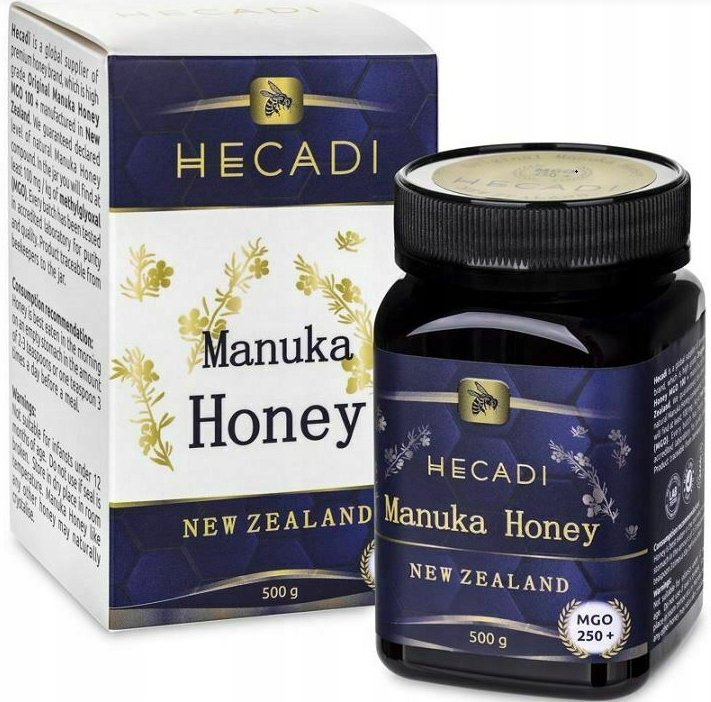 HECADI Miód Manuka New Zeland MGO 250 + 500 g