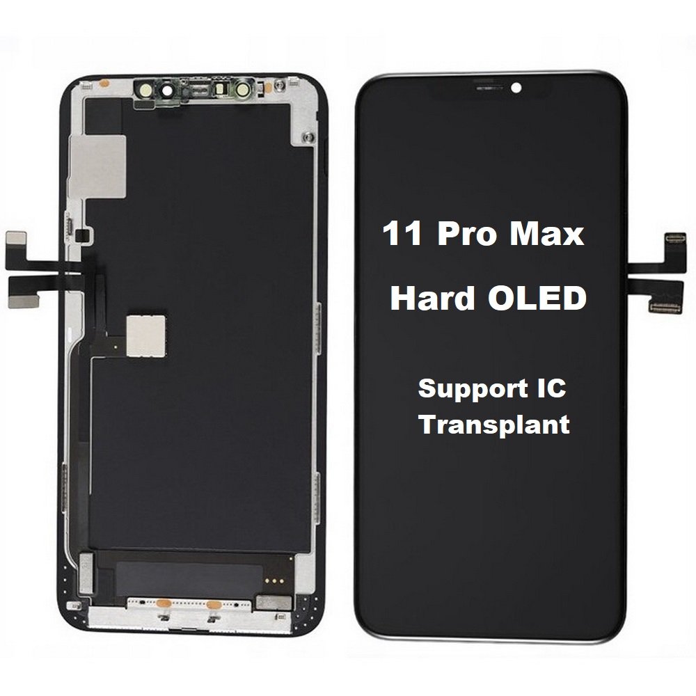 Wyświetlacz LCD ekran dotyk do iPhone 11 Pro Max (HQ Hard OLED) Wymienny IC