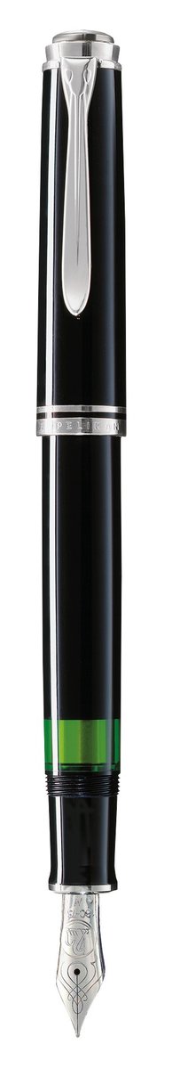 Pelikan Souverän Pióro wieczne EF M805 Black tłoczek