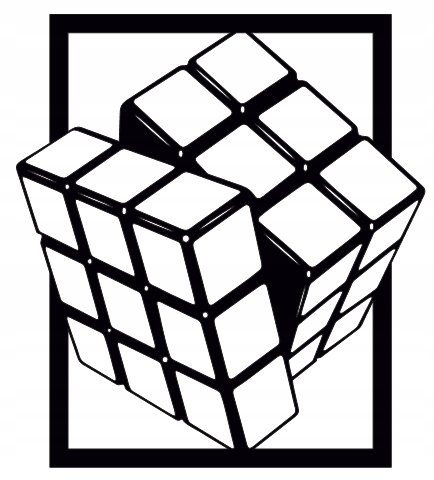 Dekoracja 3D Do Pokoju Młodzieżowego Kostka E103