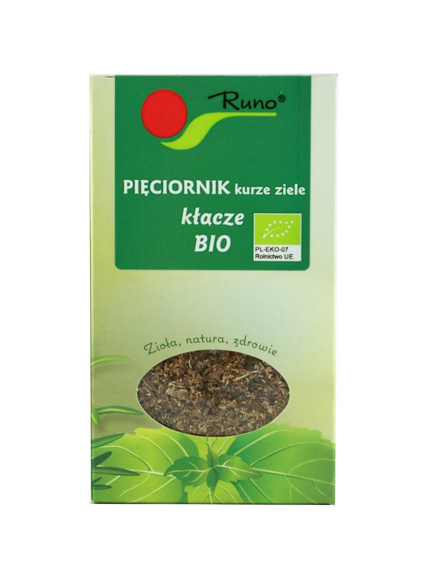 ZIOŁA PIĘCIORNIK NA TRWIENIE NA BIEGUNKI KURZE ZIELE KŁĄCZE RUNO 50G