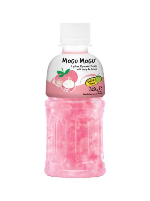 Mogu Mogu Napój Nata de Coco z Kawałkami Galaretki o Smaku Liczi 320ML