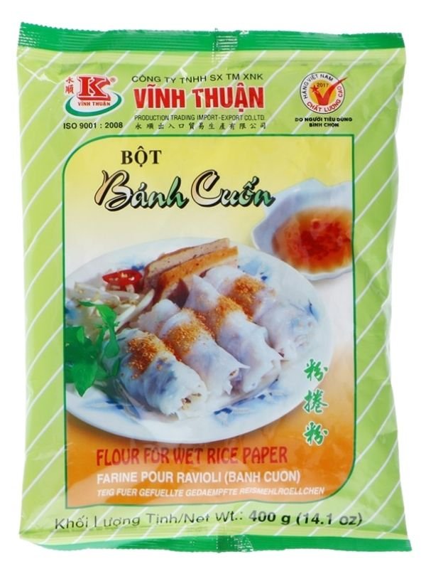 Vinh Thuan Mąka Do Produkcji Mokrego Ryżowego Papieru 400g