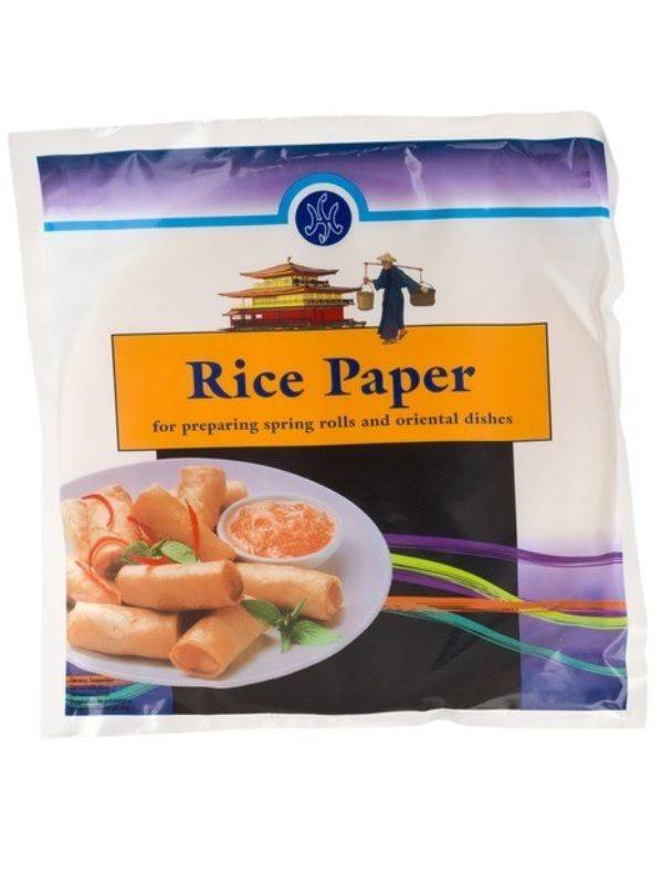 Papier Ryżowy Okrągły 21cm Sajgonki Spring Rolls Kuchnia Azjatycka  200g