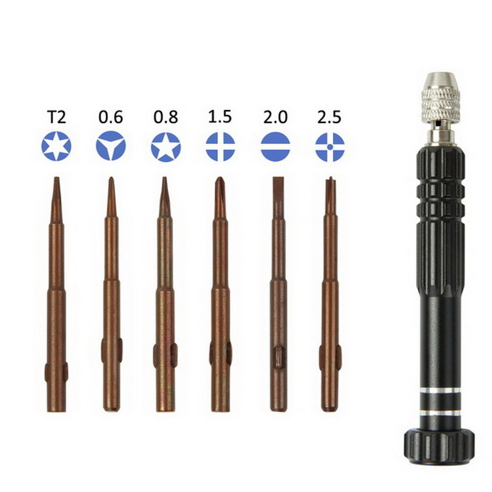 6w1 śrubokręt wkrętak serwisowy do telefonu iPhone 5/6/7/8/SE/X/XS/XR/11/12/13/14