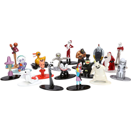 SET 18 FIGURAS METAL PESADILLA ANTES DE NAVIDAD 4CM