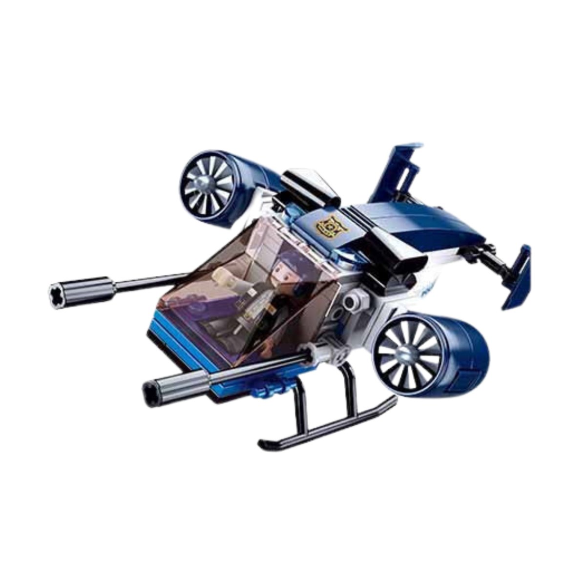 Klocki Sluban B0760D Helikopter Policja 105El.