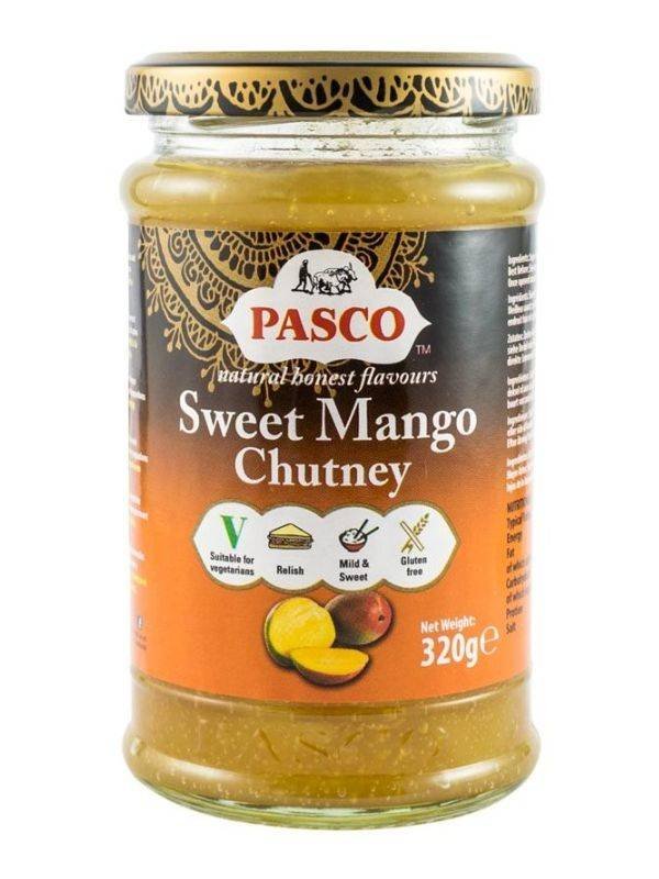 Pasco Sos Chutney Sweet Mango 320g - Pasco