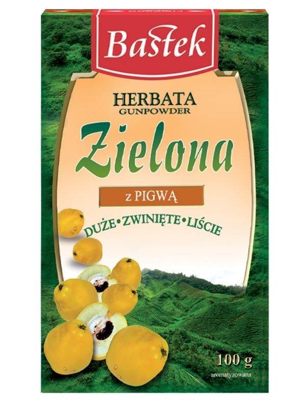 Bastek Herbata Zielona Z Pigwą Liściasta 100g
