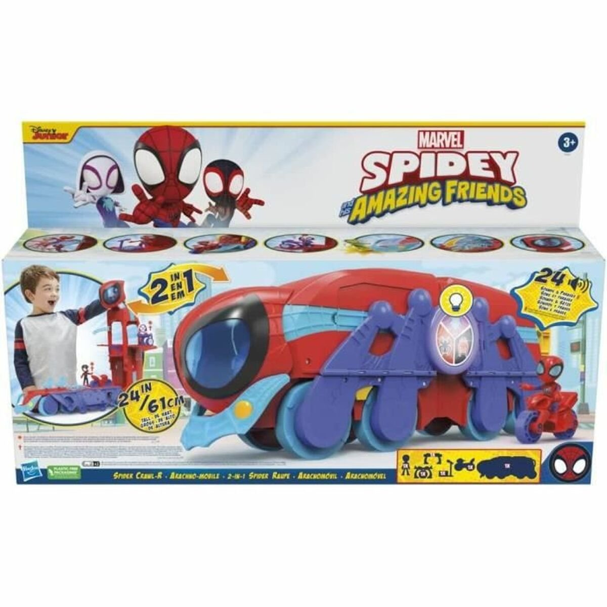 Playset Hasbro Spider Crawl-R (S7182128)
