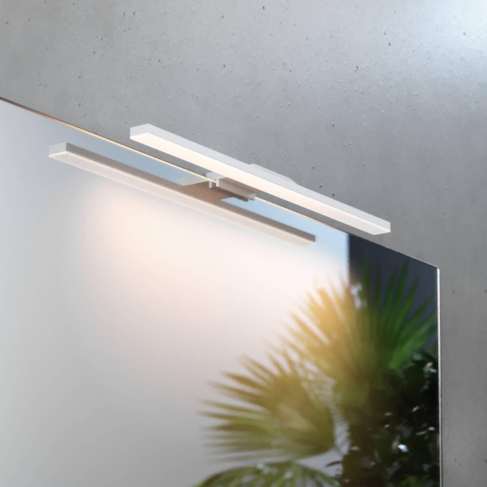 MCJ Oświetlenie lustra LED Triga, IP44, biały, 40cm, 3000K