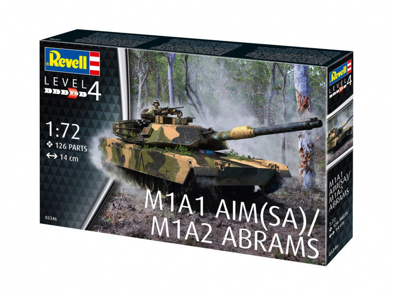 Revell, Model plastikowy M1A2 Abrams 1/72