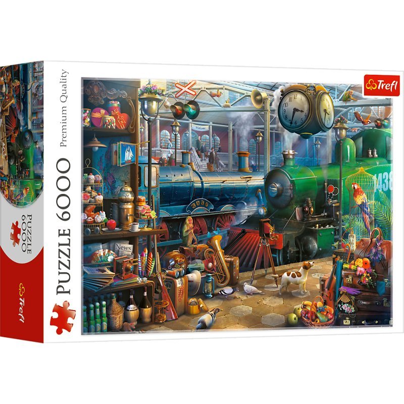 Puzzle 6000 Stacja kolejowa TREFL