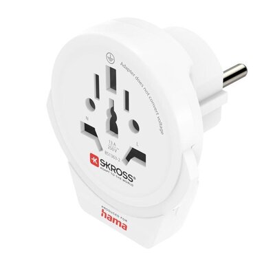 Adapter podróżny HAMA World Travel USB 223475