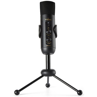 Marantz Professional Marantz Professional MPM-4000U Mikrofon kondensatorowy - Mikrofon kondensacyjny USB z mikserem i wyjściem słuchawkowym do podcastingu, transmisji na żywo, projektów YouTube MPM-4000U
