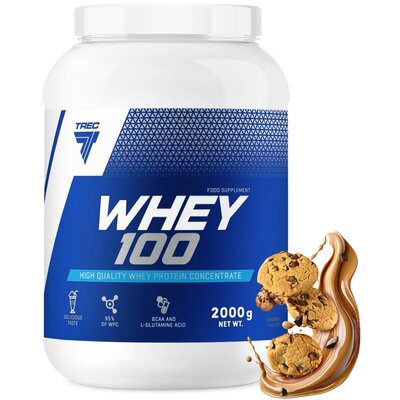 Odżywka białkowa TREC NUTRITION Whey 100 Ciasteczkowy (2000 g)