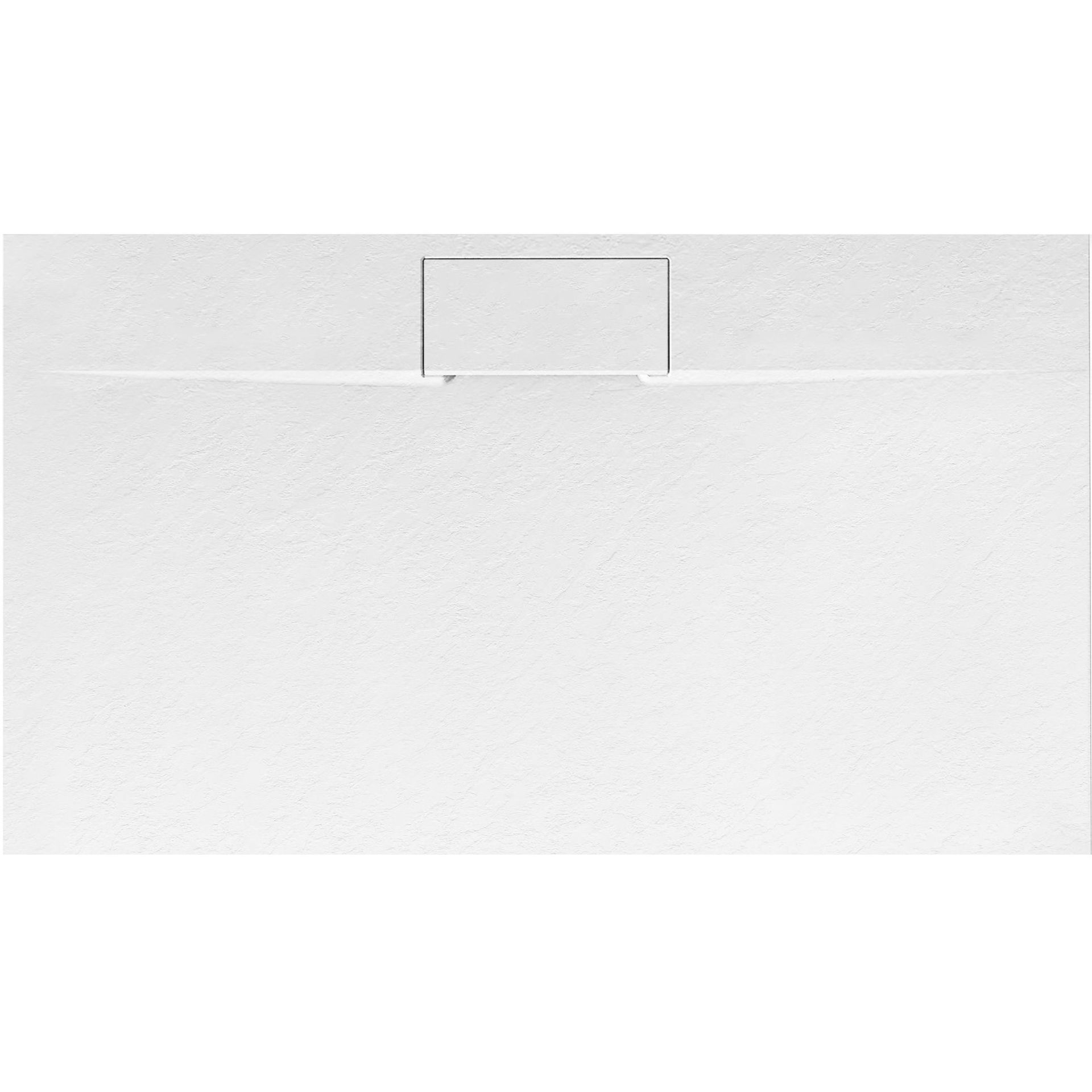 Rea Brodzik prysznicowy Bazalt Long White 80x120