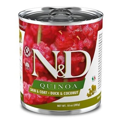 Farmina N&D DOG QUINOA DUCK & COCONUT 285G + 285G PND285018X2