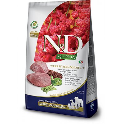Farmina N&D Quinoa Weight Management Lamb&Broccoli 2,5 kg