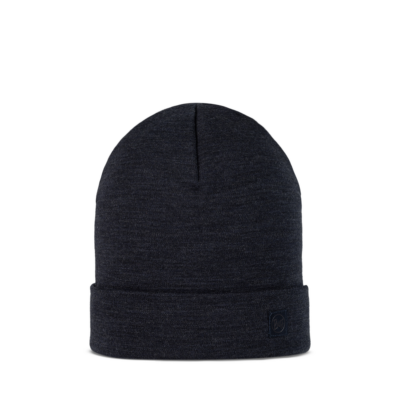 Czapka wełniana Buff Heavyweight Merino Wool Hat Beanie Solid Night Blue