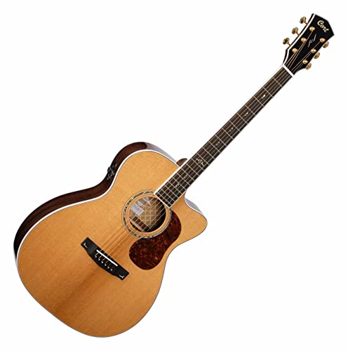 Cort GOLD-OC8 - Gitara elektryczna serii Gold - Naturalny połysk (+ miękka obudowa)
