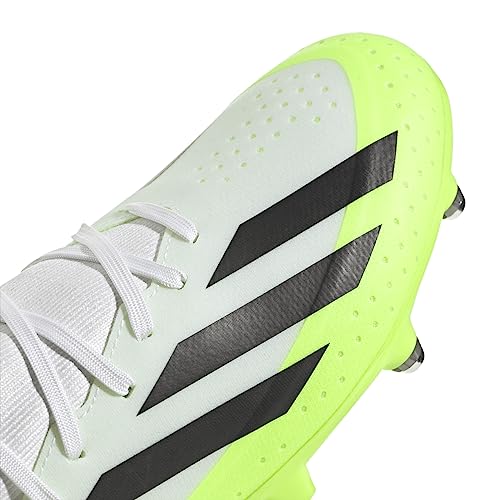 adidas Męskie buty piłkarskie X Crazyfast.3 miękkie buty piłkarskie, Ftwr biały rdzeń czarny klarowna cytryna, 42 2/3 EU