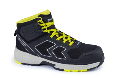 Honeywell Agile Runner S3 SRC ESD przemysłowe buty ochronne dla mężczyzn i kobiet, średnio żółte, ŻÓŁTY, 35.5 EU