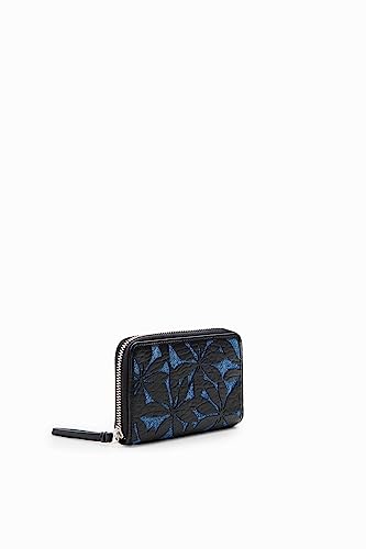 Desigual Damski portfel Mone_Onyx Marisa Bi-Fold, niebieski, 1