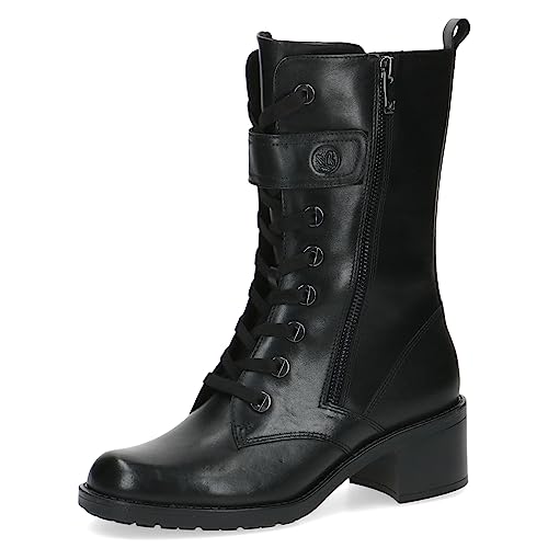 Caprice Damskie botki 9-26104-41, Czarna papka, 38 EU